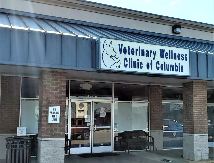 Front of Veterinary Wellness Clinic of Columbia